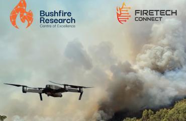 Leveraging drones for bushfire management